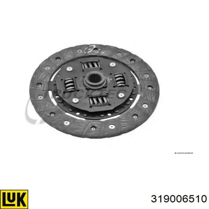 Embrague de disco LUK 319006510