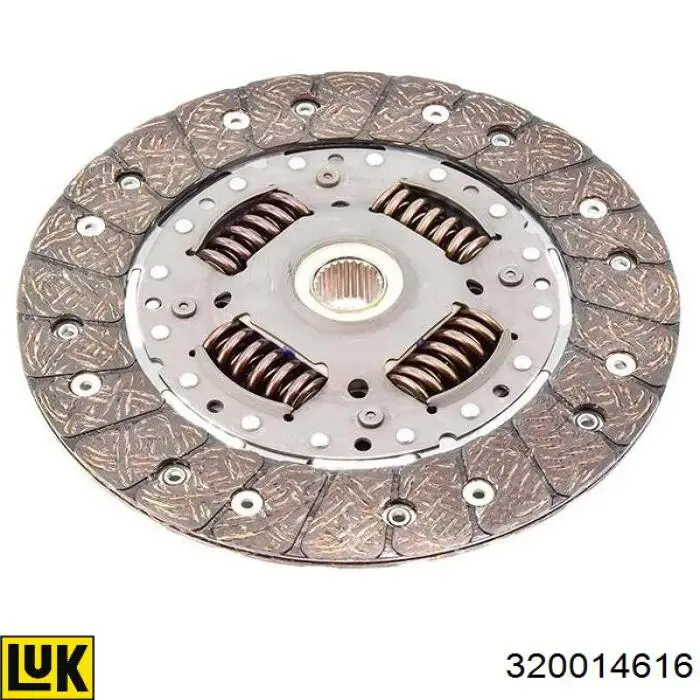 Disco de embrague LUK 320014616 precio, desde 194,55 EUR