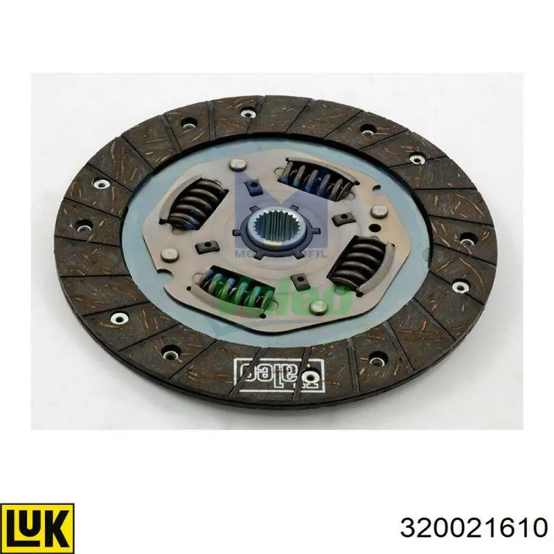 Comprar 320021610 LUK Disco de embrague