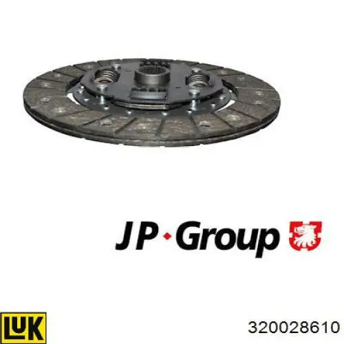 Disco de embrague 32141032 VAG