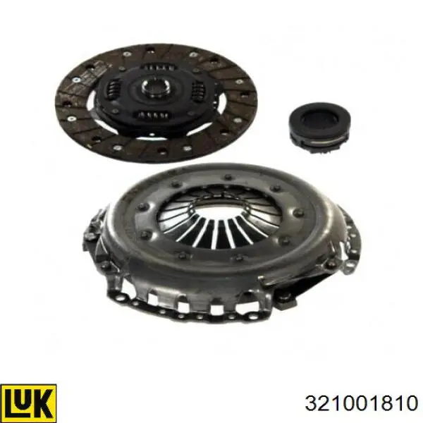 Disco de embrague 321001810 LUK