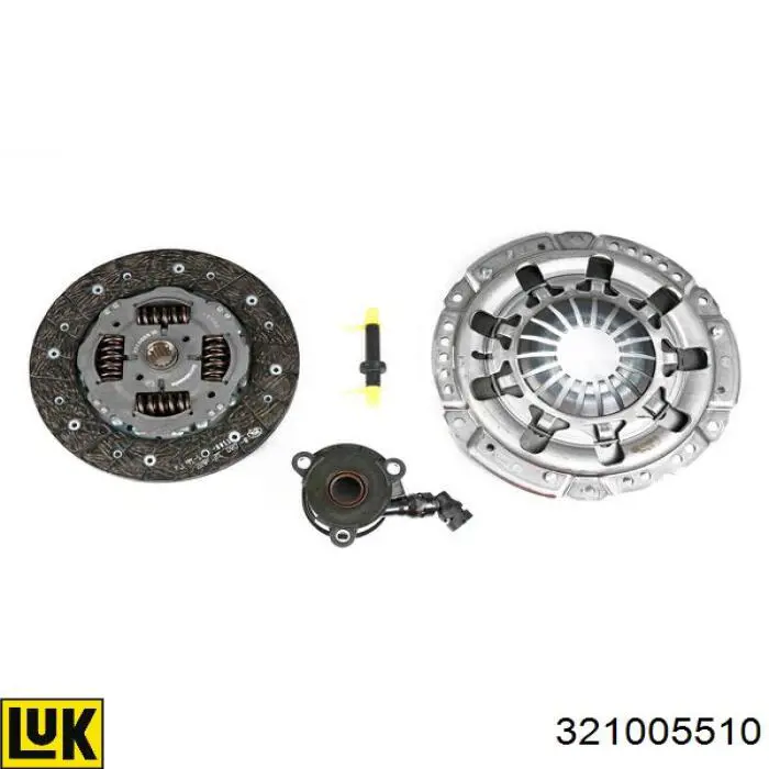 Disco de embrague Opel Zafira F75