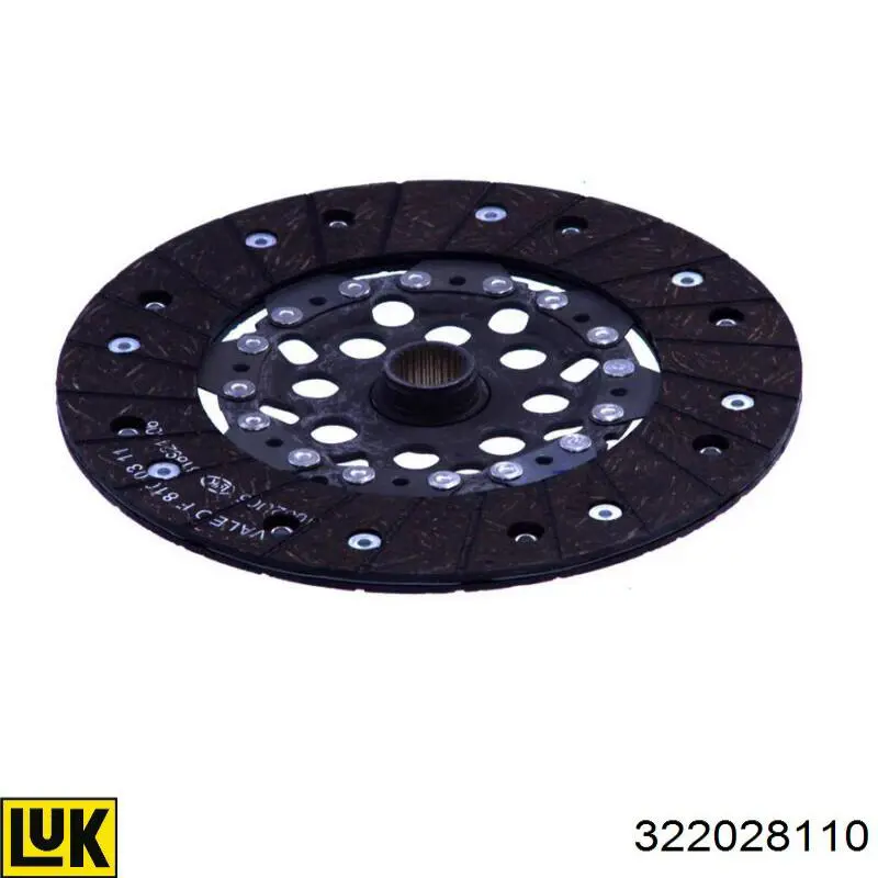 Comprar 322028110 LUK Disco de embrague