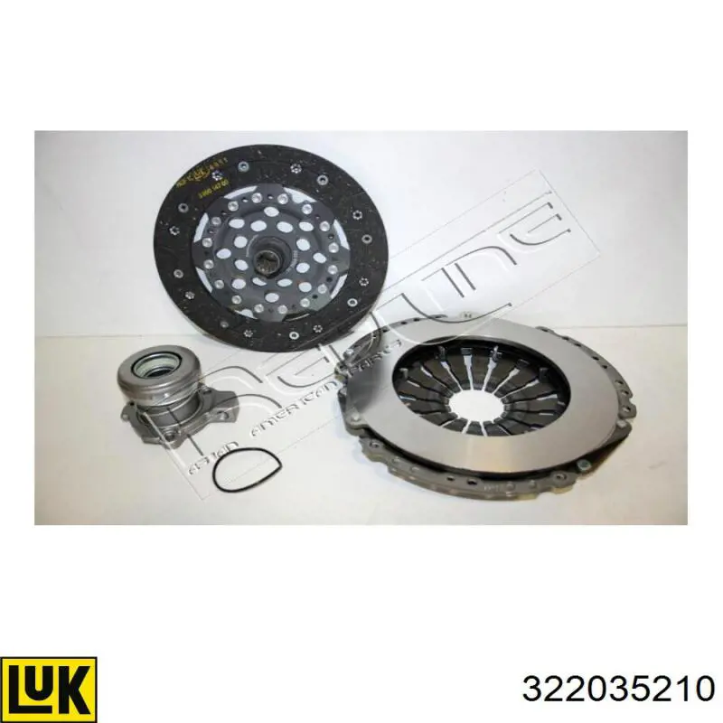 Embrague de disco Opel 664073