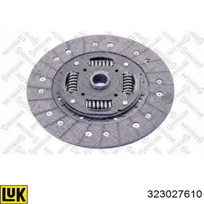 Disco de embrague 323027610 LUK
