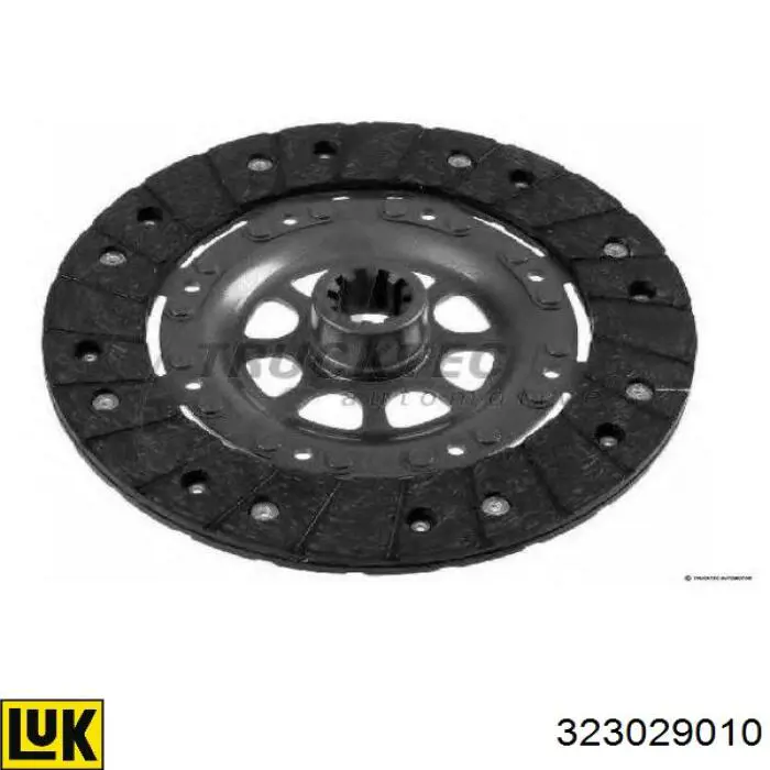 Disco de embrague LUK 323029010 precio, desde 65,87 EUR