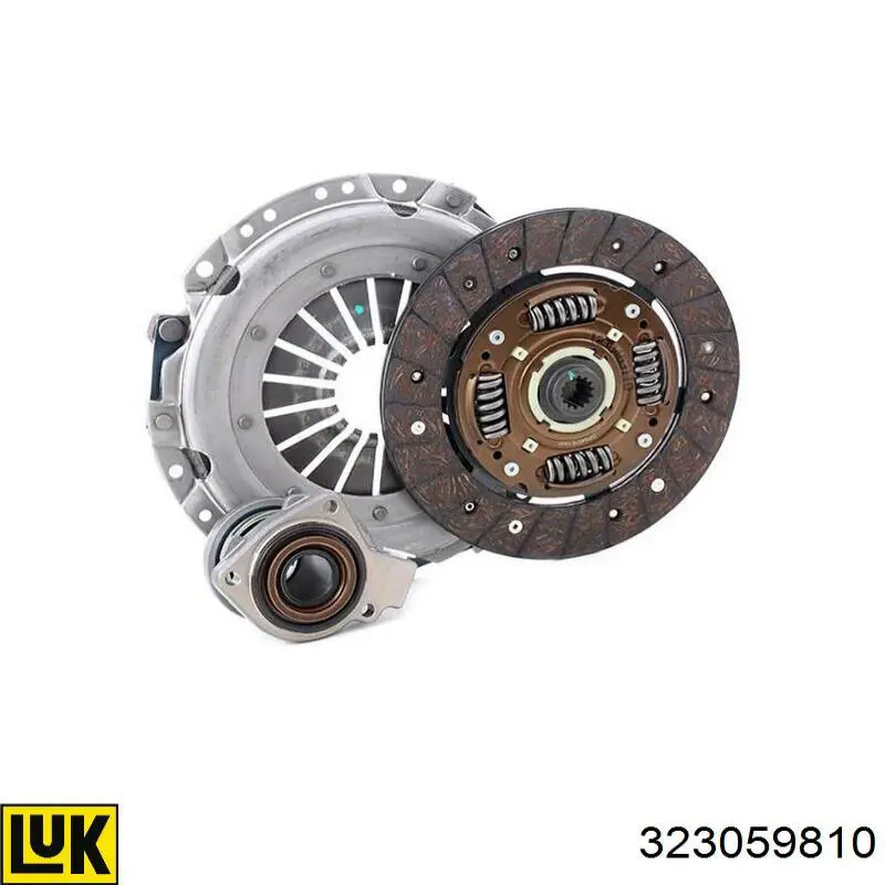 Disco de embrague 0664028 Opel