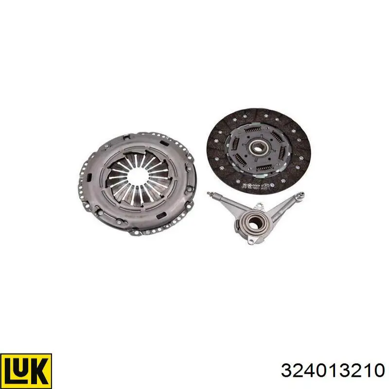 Disco de embrague 324013210 LUK