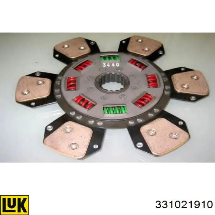 Embrague de disco LUK 331021910