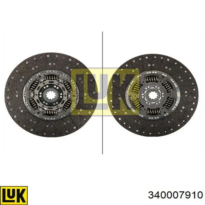 Disco de embrague LUK 340007910 precio, desde 330,11 EUR