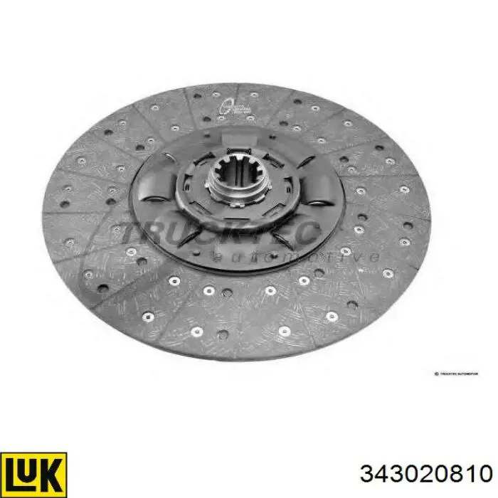 Disco de embrague LUK 343021210 precio, desde 181,91 EUR