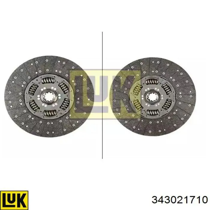 Comprar 343021710 LUK Disco de embrague
