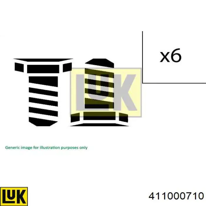 411000710 LUK Perno de volante de inercia