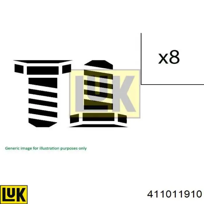 Motor de volante LUK 411011910 precio, desde 21,94 EUR
