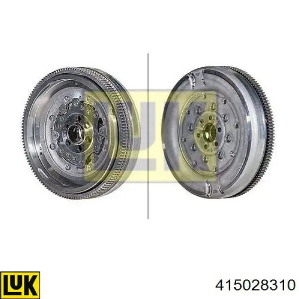 Volante motor 415028310 INA