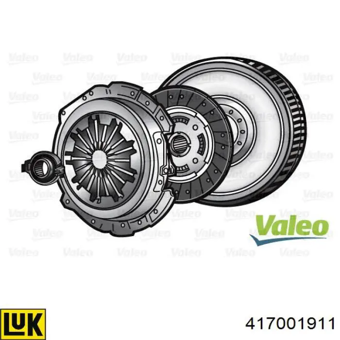 Comprar 417001911 LUK Kit de embrague completo