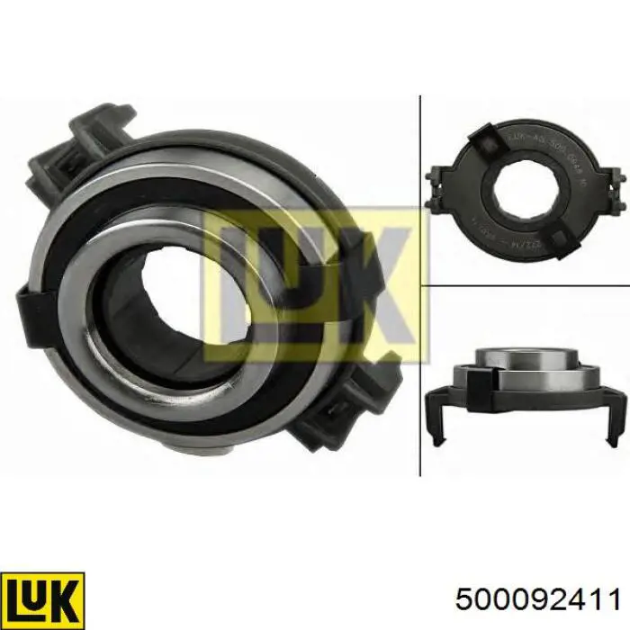 Cojinete de embrague 500092411 LUK