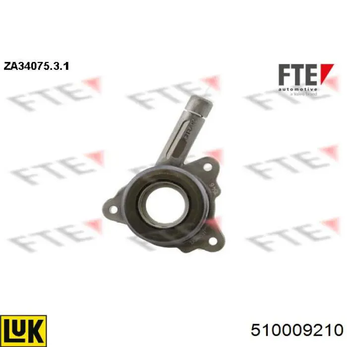 Desembrague central, embrague LUK 510009210 precio, desde 43,82 EUR
