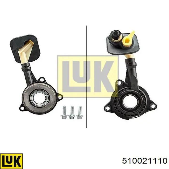 Desembrague central, embrague (cojinete de desembrague) LUK 510021110 precio, desde 195,55 EUR