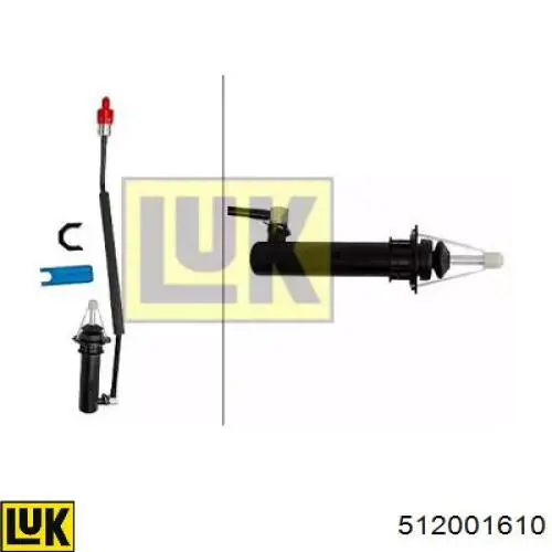 Bomba auxiliar de embrague LUK 512001610 precio, desde 121,69 EUR