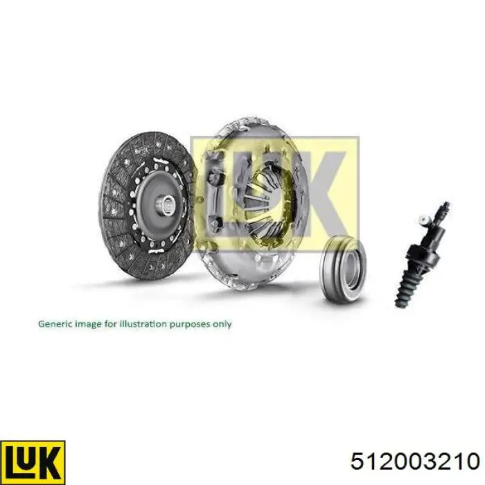 Comprar 512003210 LUK Bombín de embrague