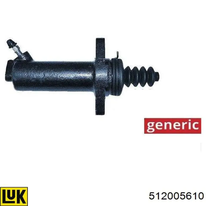 Cilindro receptor embrague LUK 512005610