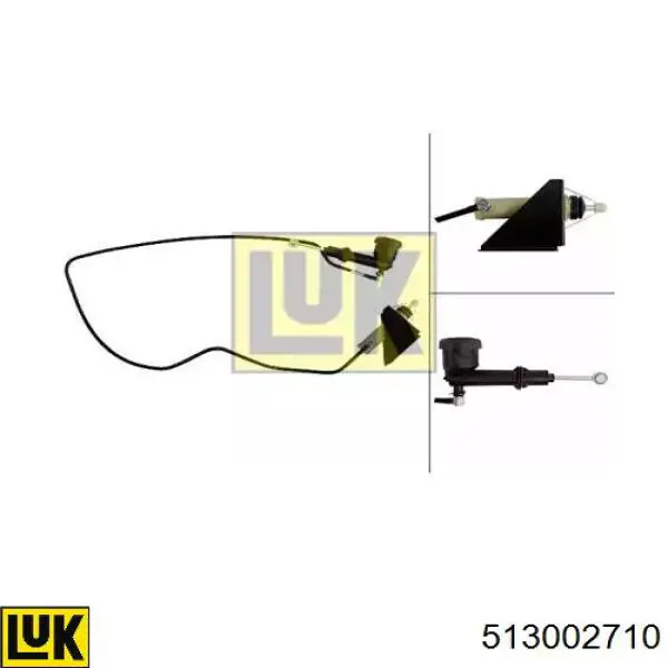 Cilindro de embrague LUK 513002710 precio, desde 214,56 EUR