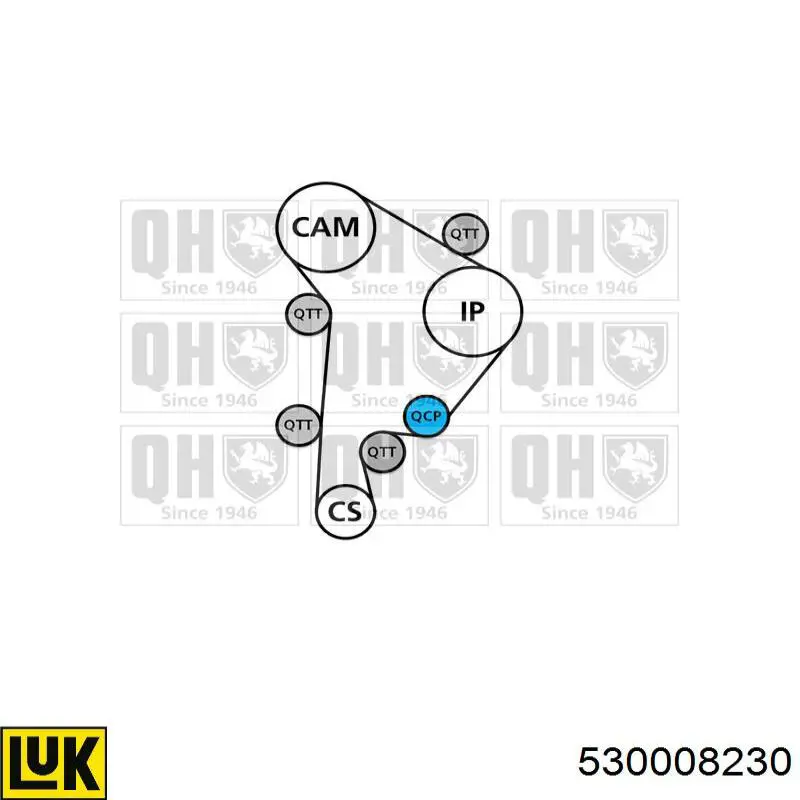 530 0082 30 LUK kit correa de distribución