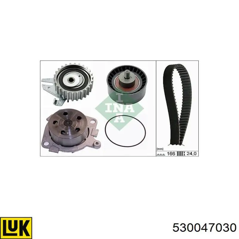 Kit de distribución 530047030 LUK