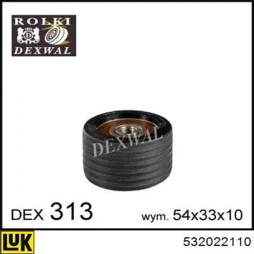 Polea correa distribución LUK 532022110 precio, desde 19,21 EUR