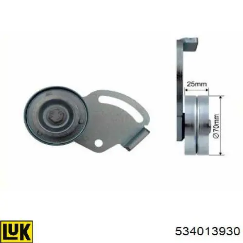 Comprar 534013930 LUK Tensor de correa poli V 