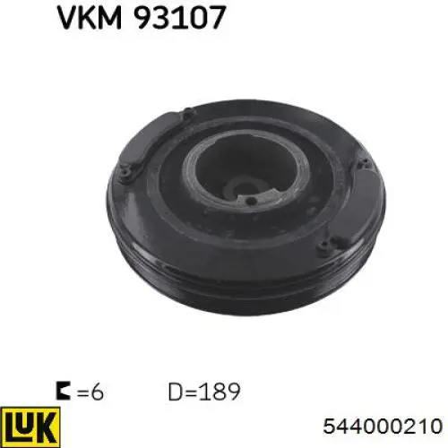 544000210 LUK Dámper