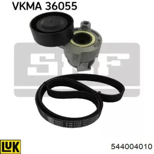 Polea de cigüeñal 544004010 LUK