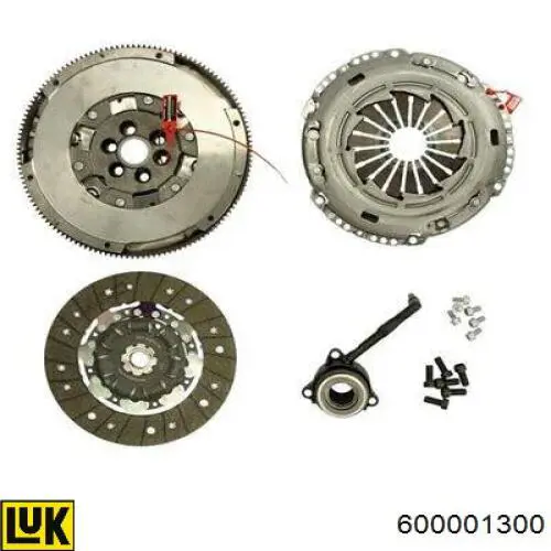 Comprar 600001300 LUK Kit de embrague completo