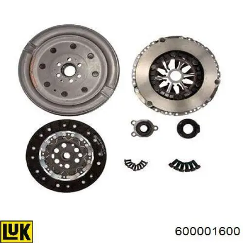 Mecanismo de embrague LUK 600001600 precio, desde 360,88 USD