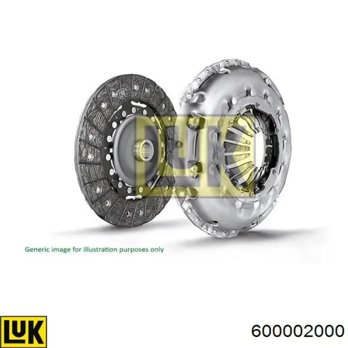 Kit de embrague (3 partes) Renault Espace 4 JK0