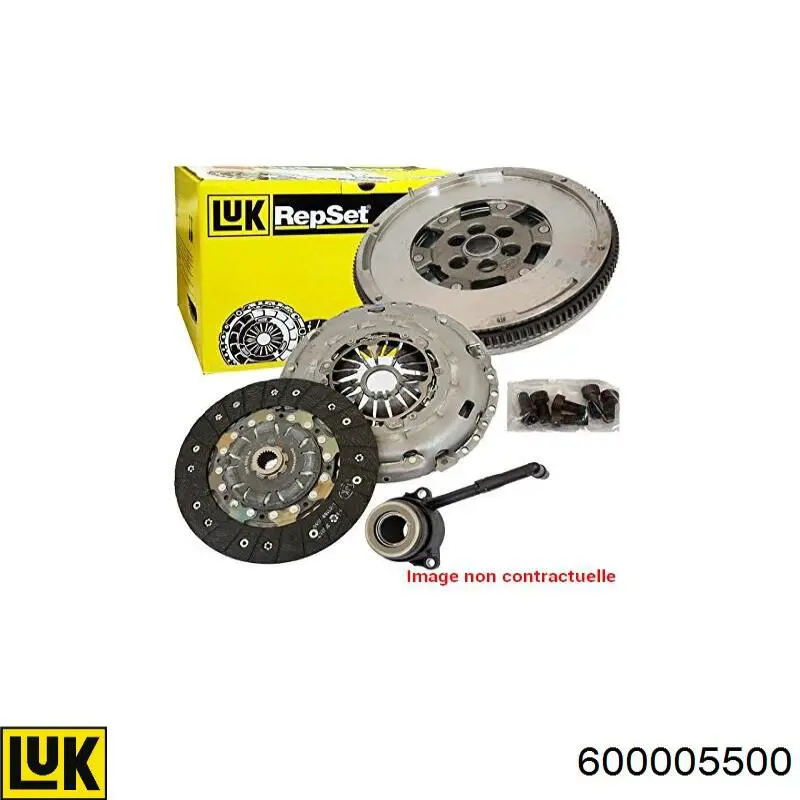 Mecanismo de embrague LUK 600005500 precio, desde 2243,55 EUR