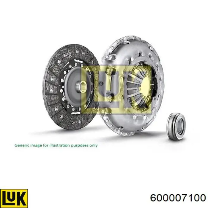 600007100 LUK Embrague motor