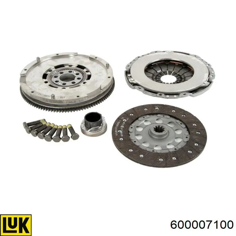 Mecanismo de embrague LUK 600007100 precio, desde 137,21 EUR