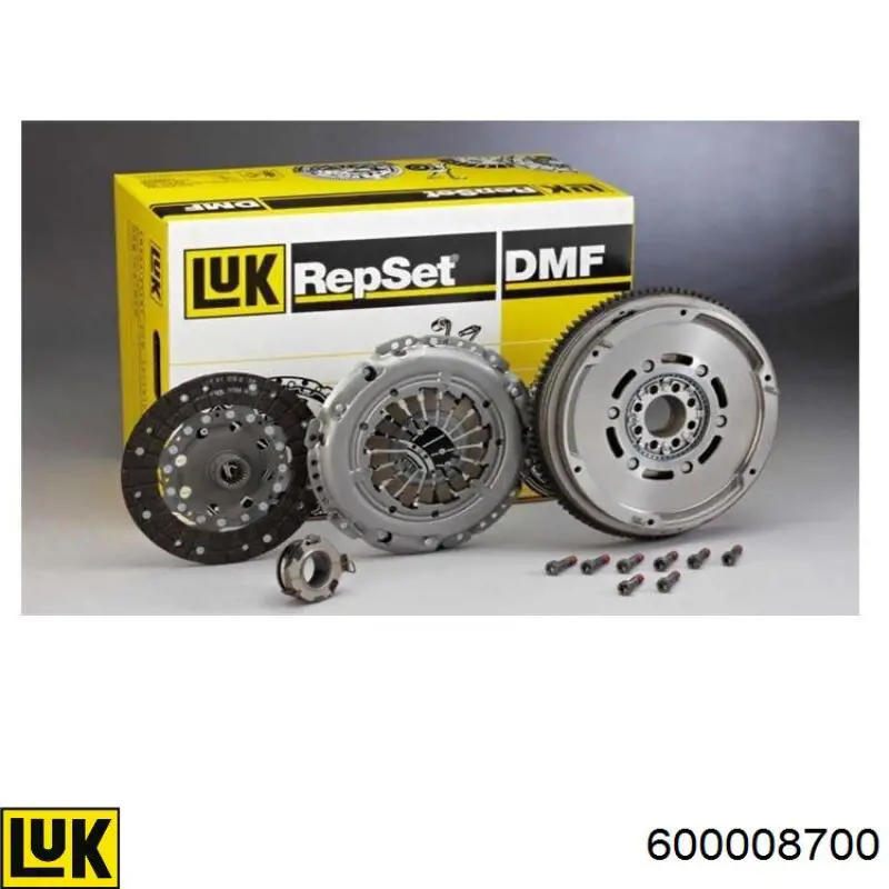 600 0087 00 LUK kit de embrague (3 partes)