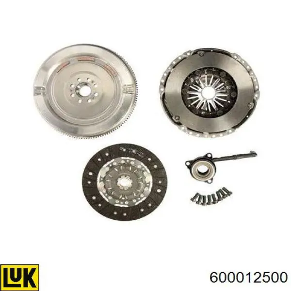 Mecanismo de embrague LUK 600012500 precio, desde 457,20 EUR