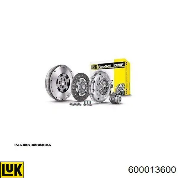 Embrague 600013600 LUK