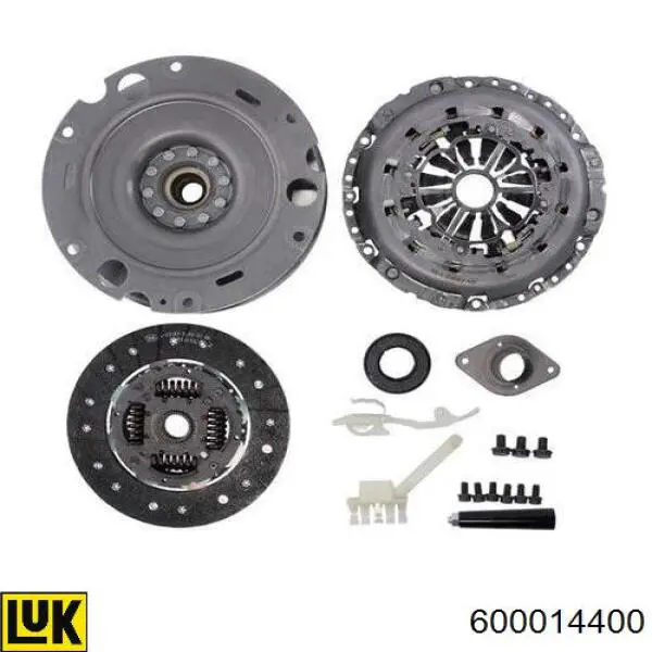 Mecanismo de embrague LUK 600014400 precio, desde 534,10 EUR