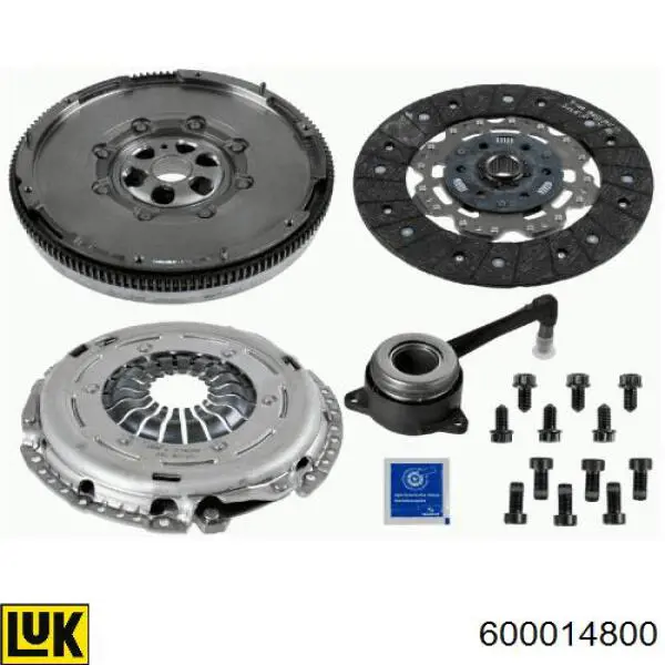 Comprar 600014800 LUK Kit de embrague completo