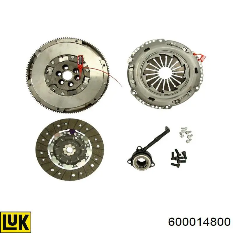 Mecanismo de embrague LUK 600014800 precio, desde 1680,52 EUR