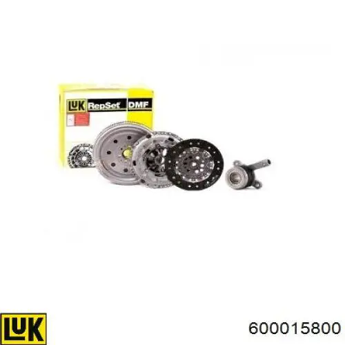 Kit de embrague LUK 600015800