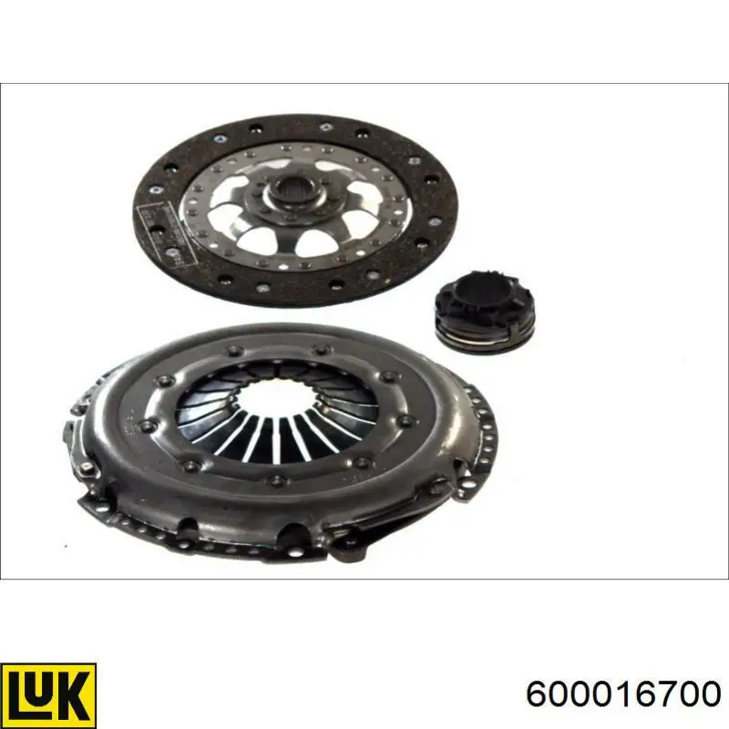 Mecanismo de embrague LUK 600016700 precio, desde 1315,47 EUR