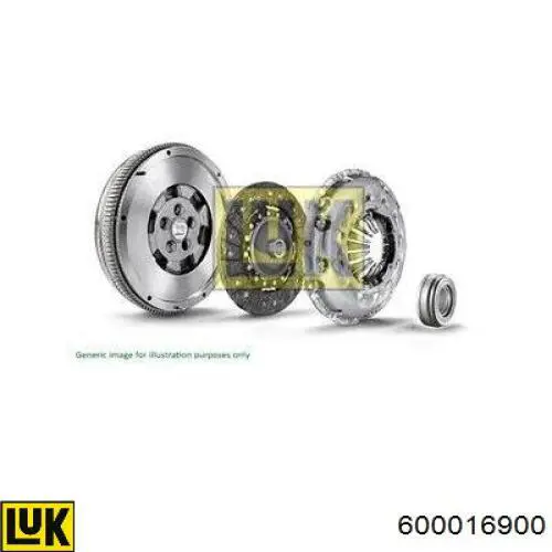 Mecanismo de embrague LUK 600016900 precio, desde 329,41 EUR