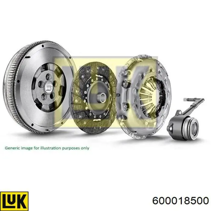 600 0185 00 LUK kit de embrague (3 partes)