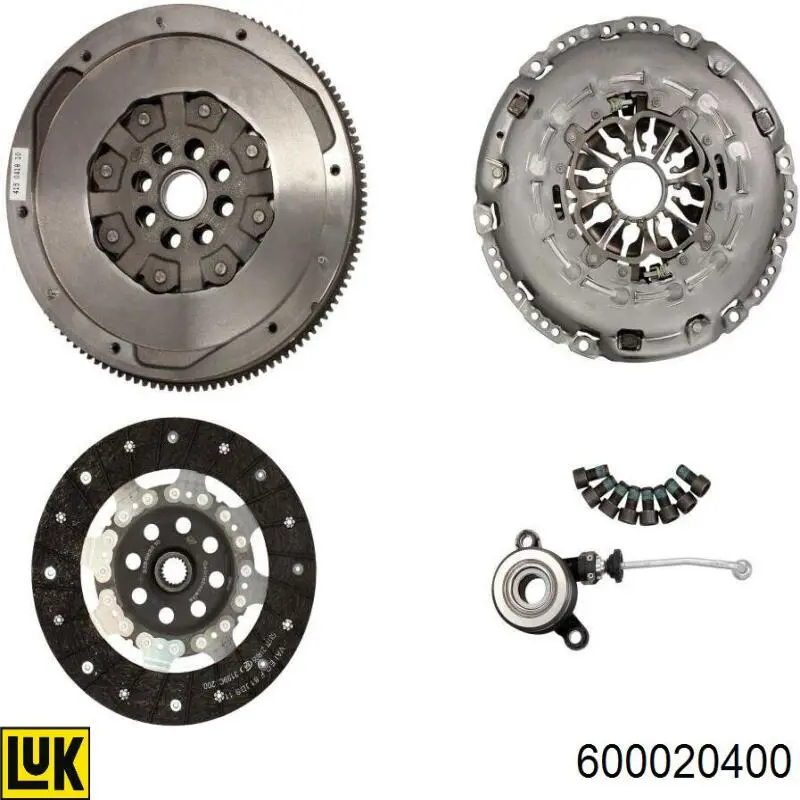 Comprar 600020400 LUK Kit de embrague completo